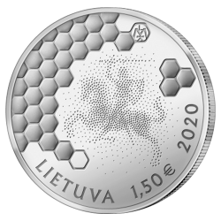 Lietuva 1,50 euro, 2020 Drevinė bitininkystė