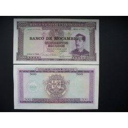 Mozambique 500 escus, 1976...