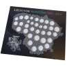 Rėmelis Lietuvos monetoms Nr. 64 - 1991-2014 su proginėmis