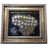 Rėmelis Lietuvos monetoms Nr. 64 - 1991-2014 su proginėmis