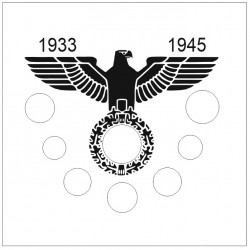 Frame for German 1933-1945 coins no. 19