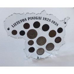 Frame for Lithuanian coins...