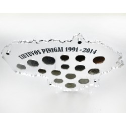 Frame for Lithuanian coins No. 72 - 1991-2014