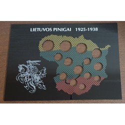 Rėmelis Lietuvos monetoms Nr. 74 - 1925-1938