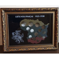 Frame for Lithuanian coins No. 74 - 1925-1938