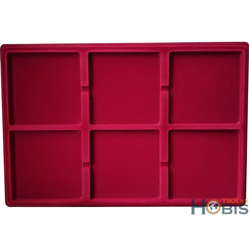 Paletė (dėklas) P6 iš 6 kvadratų 95x95 mm