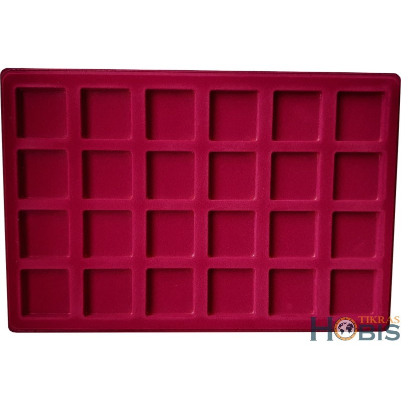 Palette (tray) P24 of 24 squares 41x41 mm