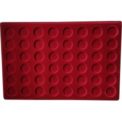 Paletė (dėklas) PO48 iš 48 apskritimų 27 mm