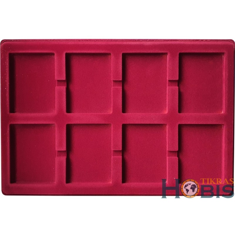 Paletė (dėklas) PGR iš 8 stačiakampių 65x85 mm