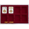 Palette (tray) PCR of 8 rectangles 65x85 mm