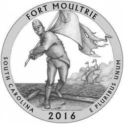 US 25 cents, 2016 Fort...
