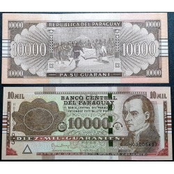 Paraguay 10000 Guaranies,...