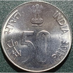 Indija 50 paisų, 2002 KM69