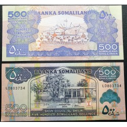 Somalilandas 500 šilingų,...