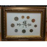 Frame for Lithuanian coins No. 51 - 1991 with pupil