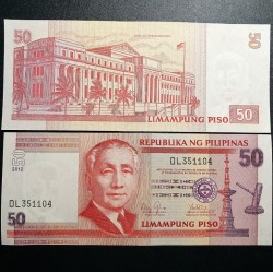 Filipinai 50 Piso, 2012...