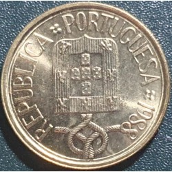 Portugalija 1 eskudas, 1988 KM631