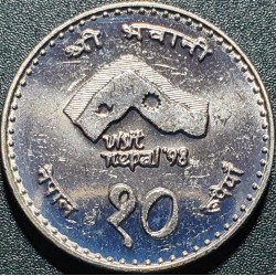 Nepalas 10 rupijų, 2054...