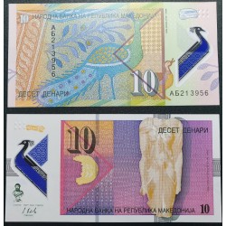 Macedonia 10 dinars, 2018...