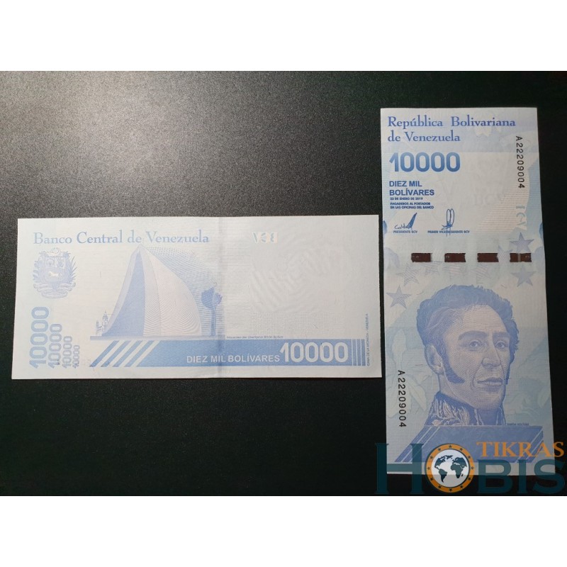 Venesuela 10000 bolivarų, 2019 P-109a