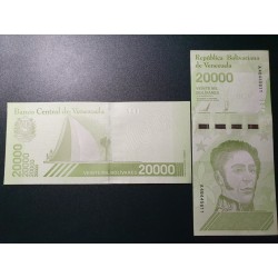 Venezuela 20000 bolivars,...