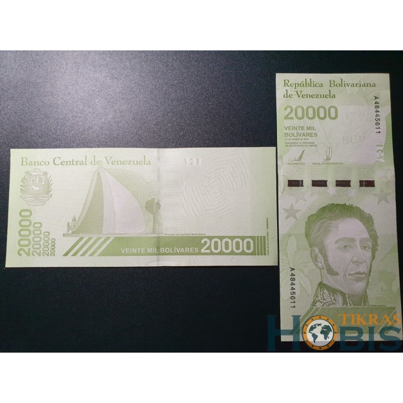 Venezuela 20000 bolivars, 2019 P-110a