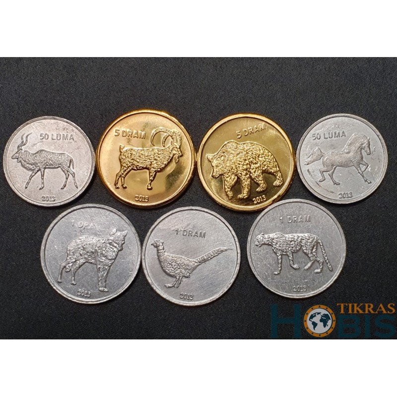 Nagorno-Karabakh Lumas and Dramas 7 pcs. set 2013