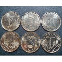 Vengrija 6x5 forintai, 2021...