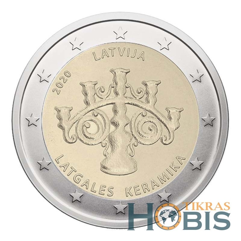 Latvija 2 eurai, 2020 Latgalos keramika UC 107