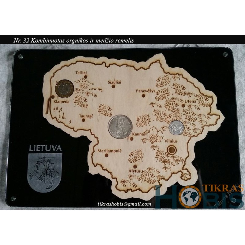 Frame Lithuania combined No. 32 - with plywood