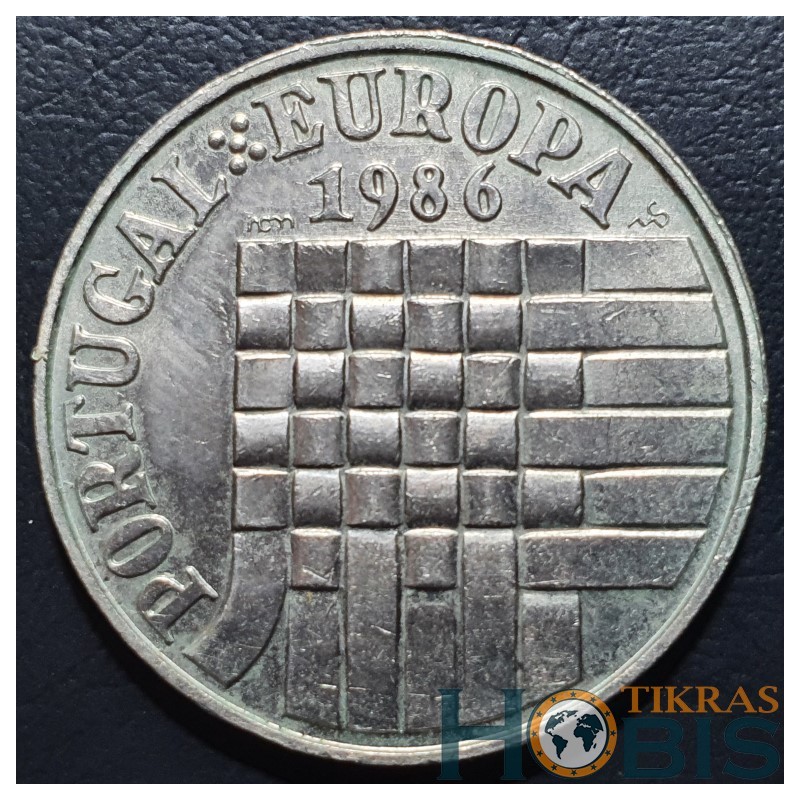 Portugal 25 escudos, 1986 Common Market KM635