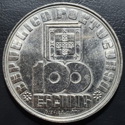 Portugal 100 escudos, 1985 50th Fernando Pessoa KM628