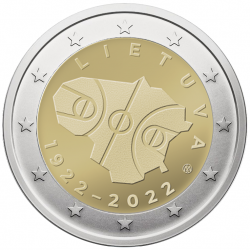 Lietuva 2 eurai, 2022...