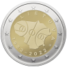Lithuania 2 euro, 2022 100th Basketball in Lithuania UC113