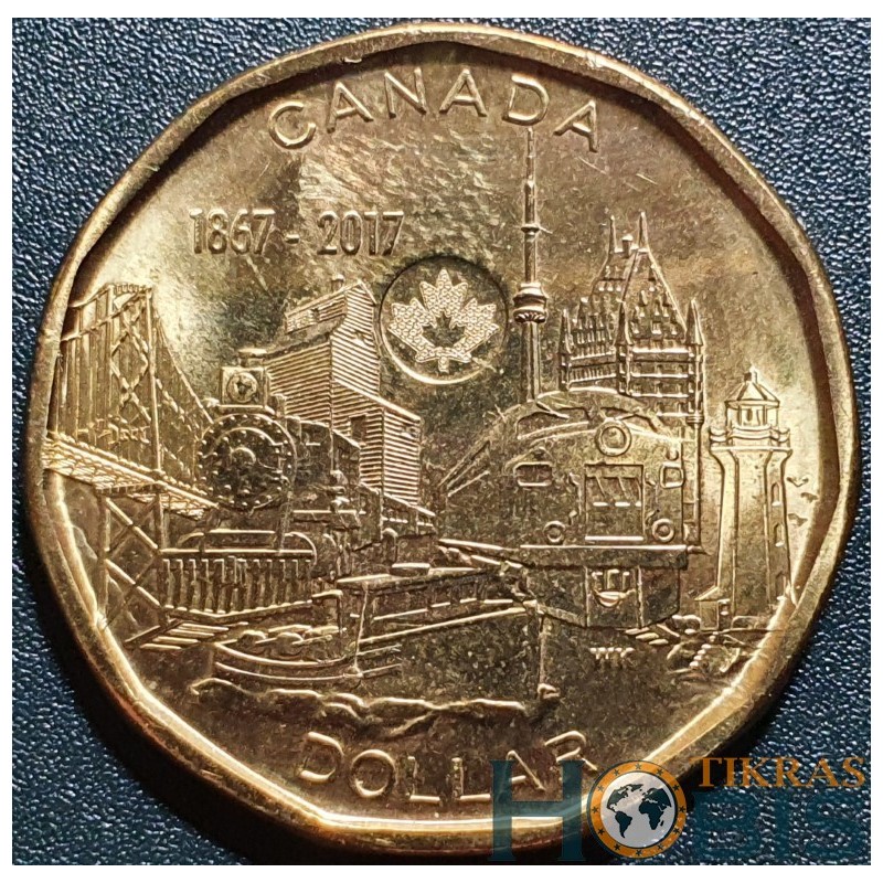 Kanada 1 doleris, 2017 Kanados metinės 150 UC110