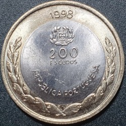 Portugal 200 escus, 1998 Expo KM706