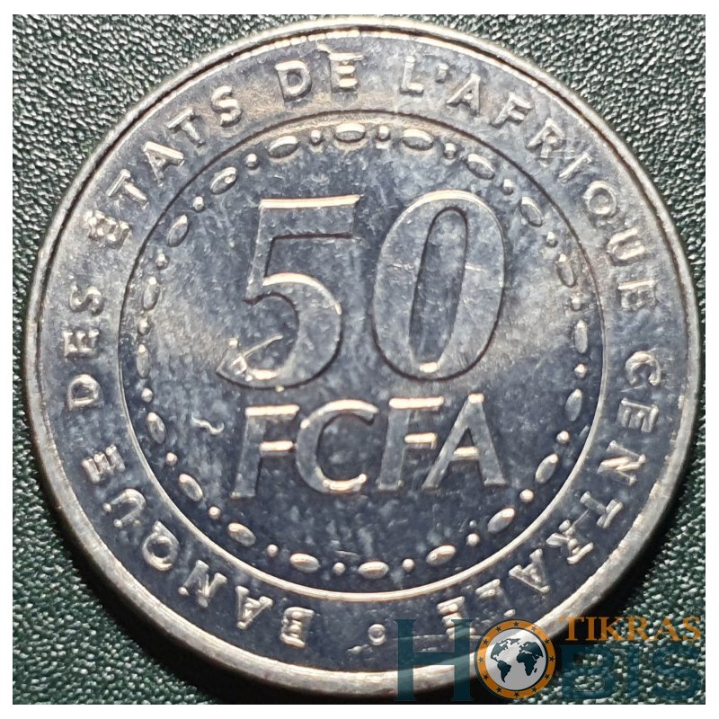 Central Africa (BEAC) 50 francs, 2006 KM21