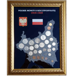 Rėmelis Lenkijos monetoms Nr. 79 - 1919-1939