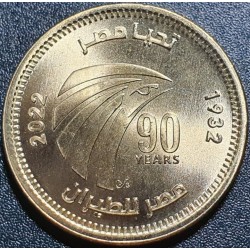 Egiptas 50 piastrų, 2022 90 metų „Egypt Air“. UC127