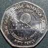 Gibraltar 50 pence, 2018 New Calpe House UC126
