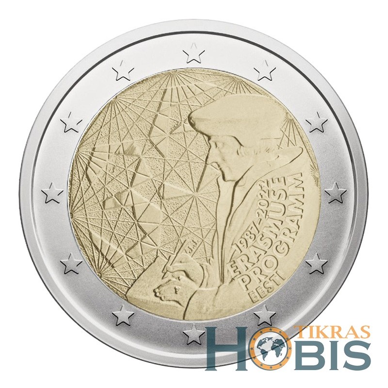 Estija 2 eurai, 2022 Erasmus 35 UC112