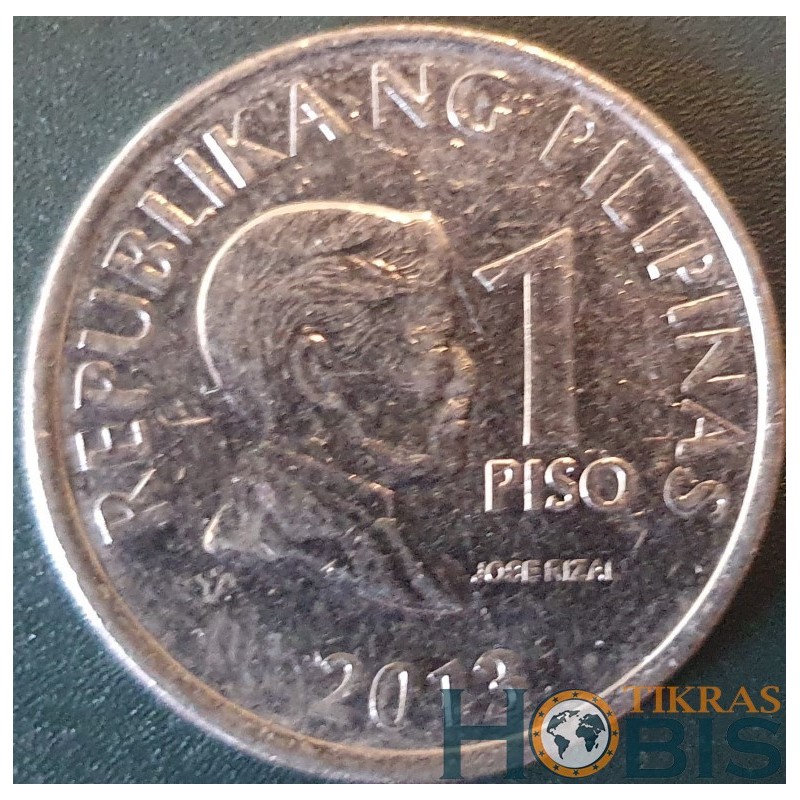 Philippines 1 piso, 2003-2017 KM269a