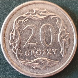 Poland 20 groszy, 1990-2016...