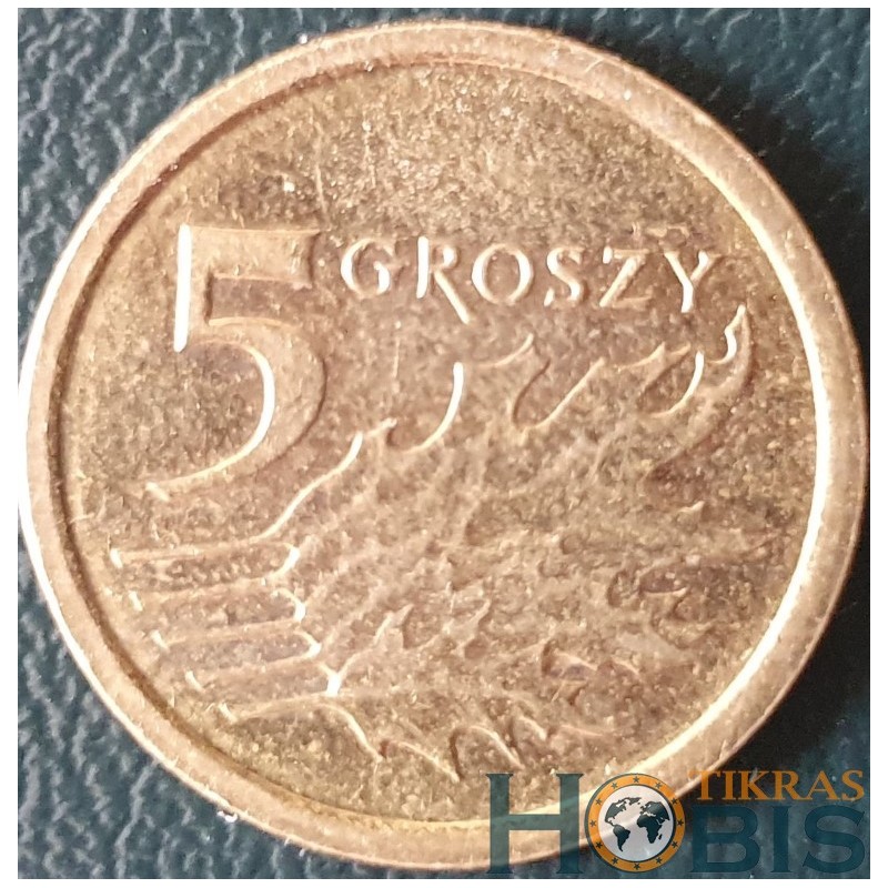 Lenkija 5 grašiai, 2013-2016 Y925