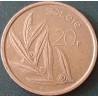 Belgium 20 francs, 1980-1993 'BELGIE' KM160