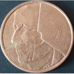 Belgija 5 frankai, 1986-1993 „BELGIQUE“ KM163