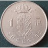 Belgium 1 franc, 1950-1988 'BELGIE' KM143