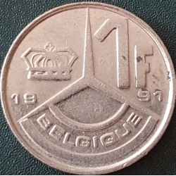 Belgija 1 frankas,...