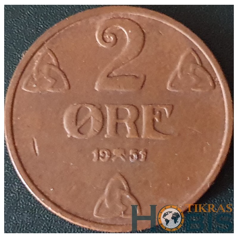 Norvegija 2 erės, 1909-1952 KM371