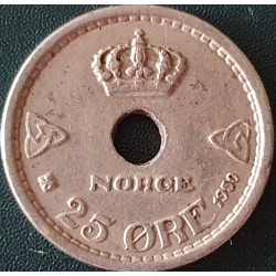 Norway 25 öre, 1924-1950 KM384